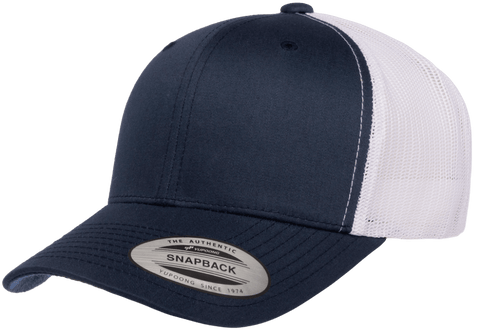 YP Classics Mesh Back Trucker Cap Navy White