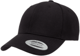 YP CLASSICS® Premium Curved Visor Snapback Black