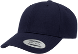 YP CLASSICS® Premium Curved Visor Snapback Navy