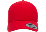 YP CLASSICS® Premium Curved Visor Snapback Red