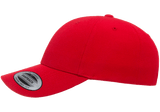 YP CLASSICS® Premium Curved Visor Snapback Red