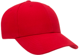 YP CLASSICS® Premium Curved Visor Snapback Red