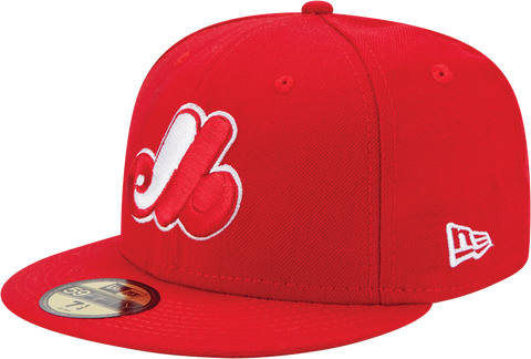 Montreal Expos Red And White New Era 59Fifty Fitted