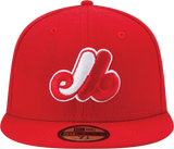 Montreal Expos Red And White New Era 59Fifty Fitted