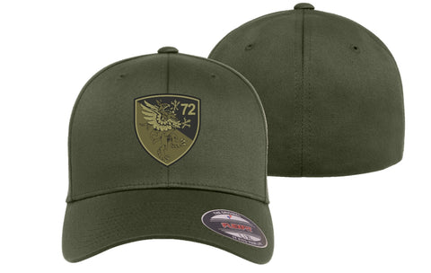 Custom Flex Cap Olive 2