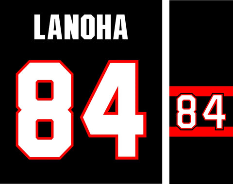 84 LANOHA Jersey Cresting