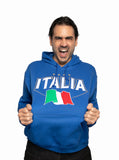 Italy Embroidered Hoodie Chivalry Royal