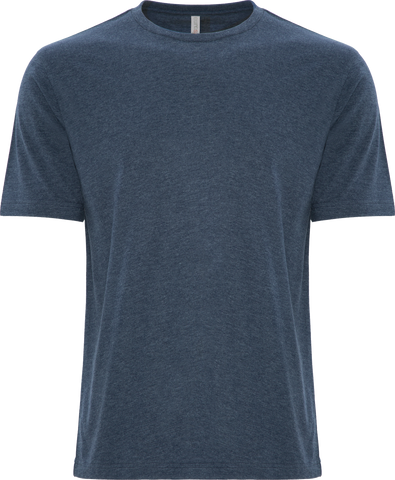 ATC™ EUROSPUN® Ring Spun T-Shirt Heather Navy