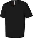 ATC™ EUROSPUN® Ring Spun V-Neck T-Shirt Black