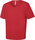 ATC™ EUROSPUN® Ring Spun V-Neck T-Shirt True Red