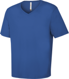 ATC™ EUROSPUN® Ring Spun V-Neck T-Shirt True Royal
