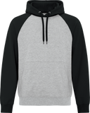 ATC Everyday 2 Tone Hoodie Heather Grey Black