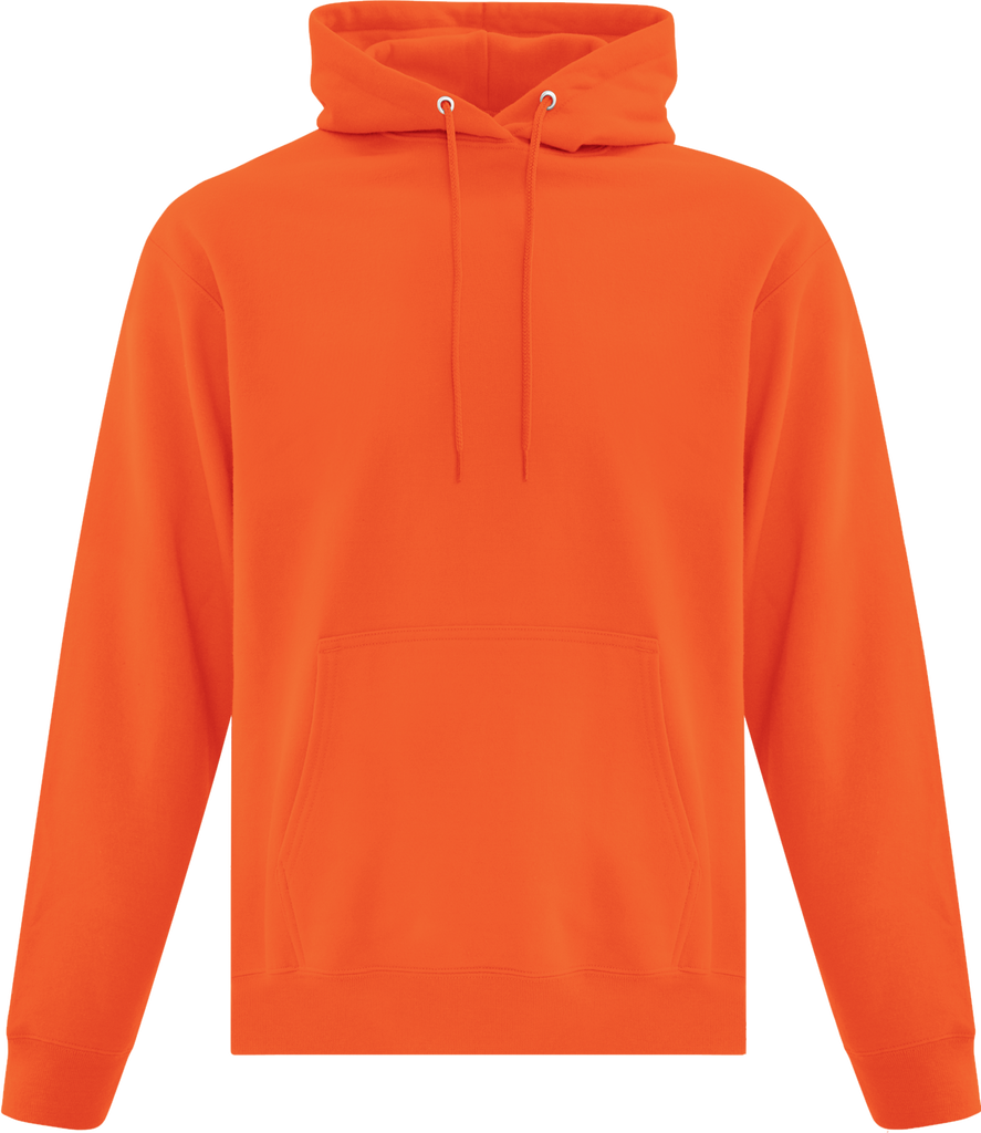 Plain orange deals hoodie