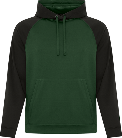 ATC™ GAME DAY™ FLEECE TWO TONE HOODIE FOREST BLACK