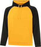 ATC™ GAME DAY™ FLEECE TWO TONE HOODIE GOLD BLACK