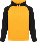 ATC™ GAME DAY™ FLEECE TWO TONE HOODIE GOLD BLACK