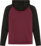 ATC™ GAME DAY™ FLEECE TWO TONE HOODIE MAROON BLACK
