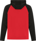 ATC™ GAME DAY™ FLEECE TWO TONE HOODIE RED BLACK