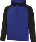 ATC™ GAME DAY™ FLEECE TWO TONE HOODIE ROYAL BLACK