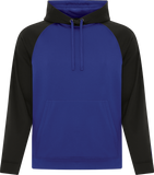 ATC™ GAME DAY™ FLEECE TWO TONE HOODIE ROYAL BLACK