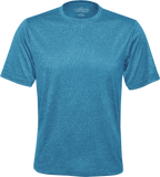ATC™ Polyester Heather Wicking T-Shirt Blue Wake
