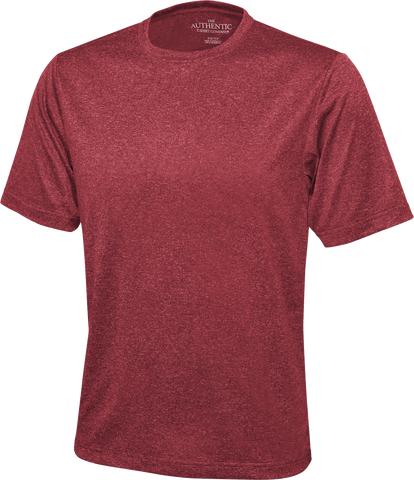 ATC™ Polyester Heather Wicking T-Shirt Cardinal