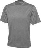 ATC™ Polyester Heather Wicking T-Shirt Charcoal
