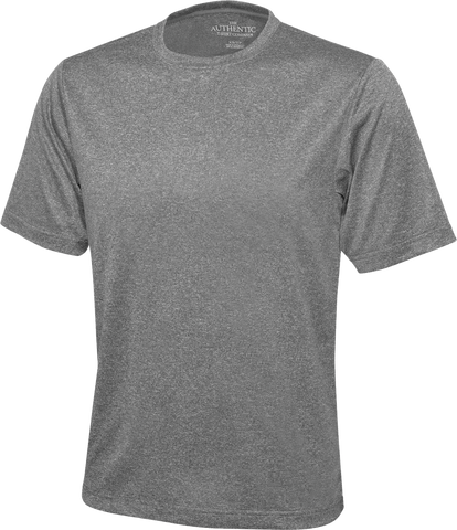 ATC™ Polyester Heather Wicking T-Shirt Charcoal