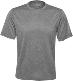 ATC™ Polyester Heather Wicking T-Shirt Charcoal