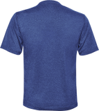 ATC™ Polyester Heather Wicking T-Shirt Cobalt