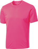 ATC™ Pro Team Polyester Wicking T-Shirt Extreme Pink