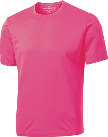 ATC™ Pro Team Polyester Wicking T-Shirt Extreme Pink