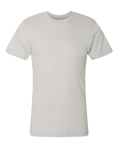 American Apparel - Fine Jersey T-Shirt New Silver