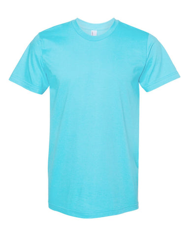 American Apparel - Fine Jersey T-Shirt Turquoise