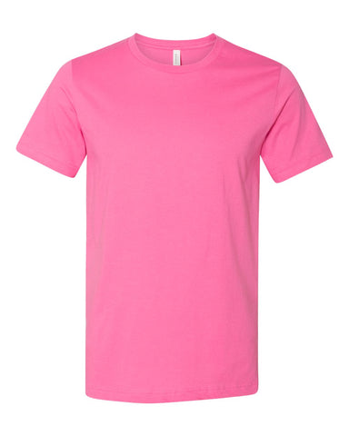 BELLA + CANVAS - Unisex Jersey T-Shirt Charity Pink