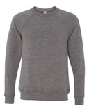 BELLA + CANVAS Unisex Sponge Fleece Crewneck Grey Triblend