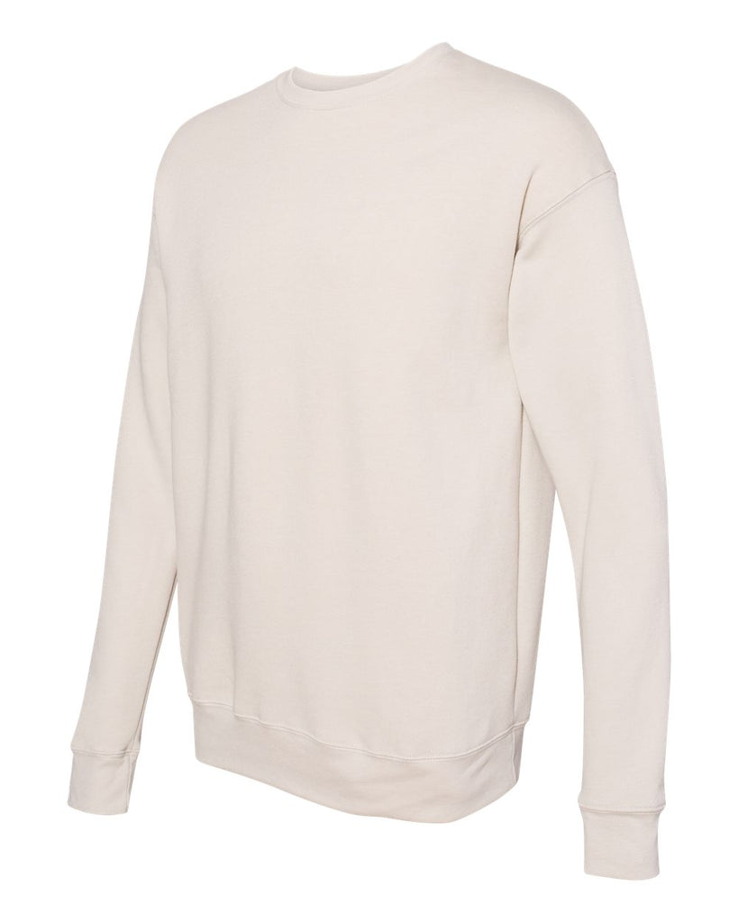 BELLA CANVAS Drop Shoulder Unisex Sponge Fleece Crewneck Heather Dus More Than Just Caps Clubhouse