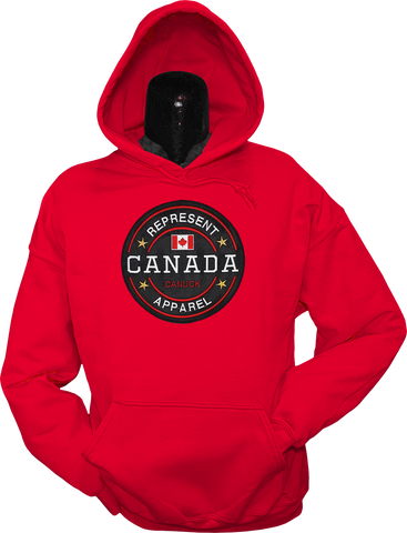 Canada Hoodie Benchmark Red