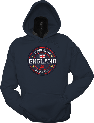 England Hoodie Benchmark Navy