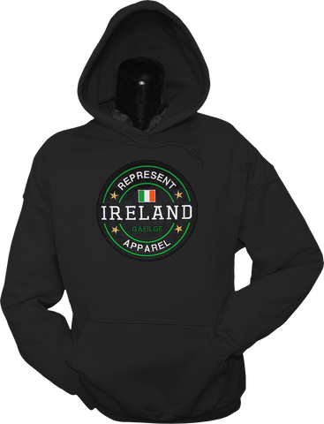 Ireland Hoodie Benchmark Black