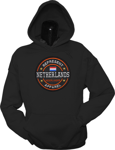 Netherlands Hoodie Benchmark Black