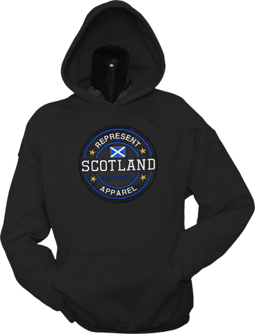 Scotland Hoodie Benchmark Black