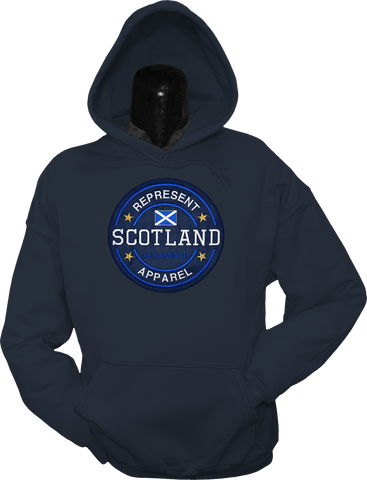 Scotland Hoodie Benchmark Navy