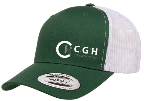 CGH Evergreen White 6606 Trucker