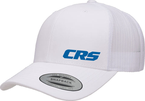 CRSTHEBRAND Cap 6606 White With Raised Embrodiery