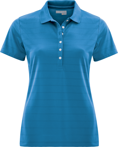 CALLAWAY Women's Opti-Vent Polo Medium Blue