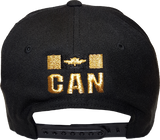 Canada Big Flag Snapback Black