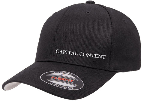 Capital Content Flexfit Cap Black