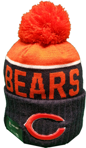 Chicago Bears Sideline Knit Pom Toque