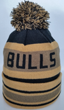 Chicago Bulls Fashion Jake Leather Patch Toque